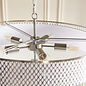 Tessa - Modern Pendant Light - Satin Nickel - Large