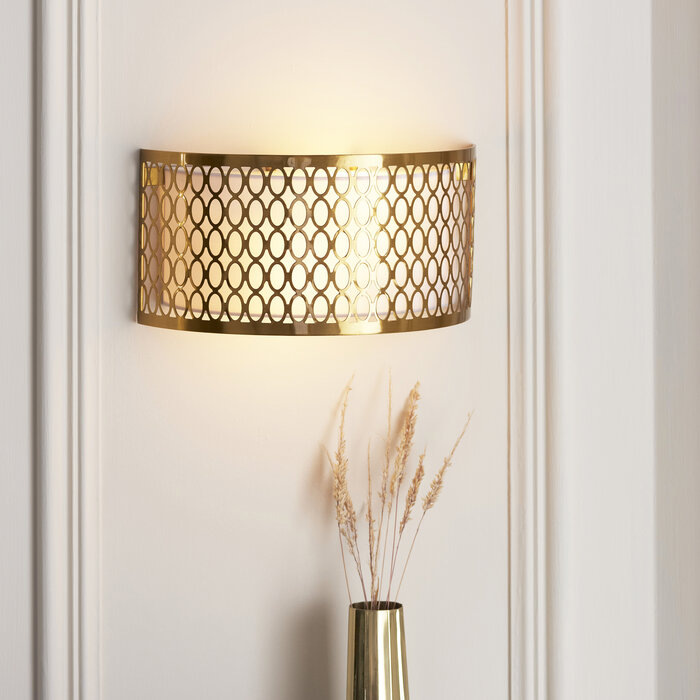 Tessa - Modern Wall Lights for Living Room, Bedroom, Hallways - Gold