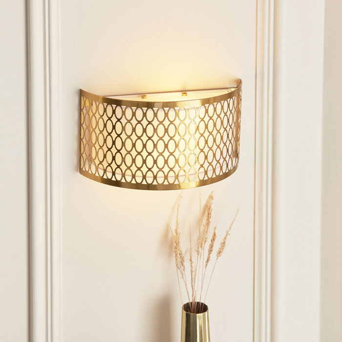 Tessa - Modern Wall Lights for Living Room, Bedroom, Hallways - Gold