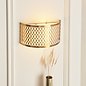 Tessa - Modern Wall Lights for Living Room, Bedroom, Hallways - Gold