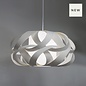 Cinta - Modern Pendant Lampshade - White - Large