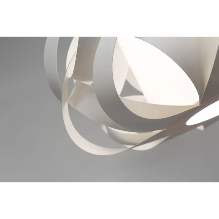 Cinta - Modern Pendant Lampshade - White - Small