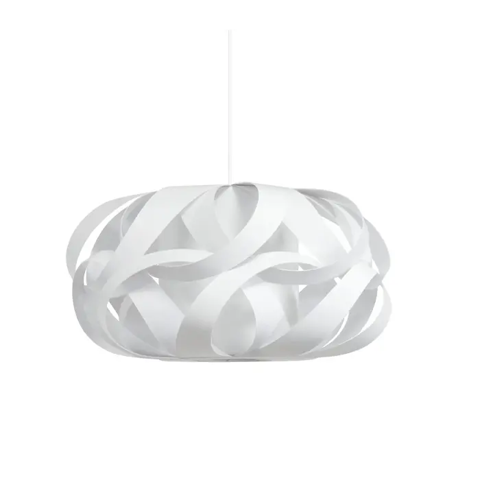 Cinta - Modern Pendant Lampshade - White - Small