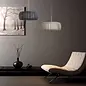Luna - Modern Pendant Lampshade - White - Large