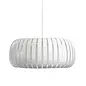 Luna - Modern Pendant Lampshade - White - Small