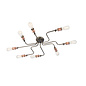 Vintage - Large Industrial Flush Ceiling Light