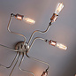 Vintage - Large Industrial Flush Ceiling Light
