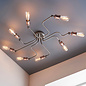 Vintage - Large Industrial Flush Ceiling Light