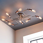 Vintage - Large Industrial Flush Ceiling Light
