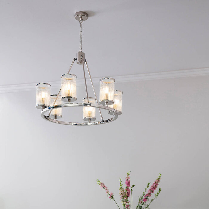 East - Art Deco Chandelier