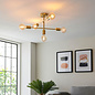 Appleton - Designer Industrial Ceiling Light in Brushed Brass