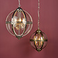 Heritage - Large Classic Globe Lantern - Polished Nickel & Glass