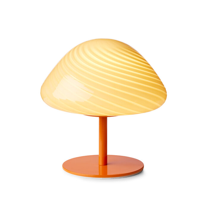 Malvina - Mini Mushroom Table Lamp - Orange