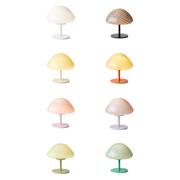 Malvina - Mini Mushroom Table Lamp - Purple