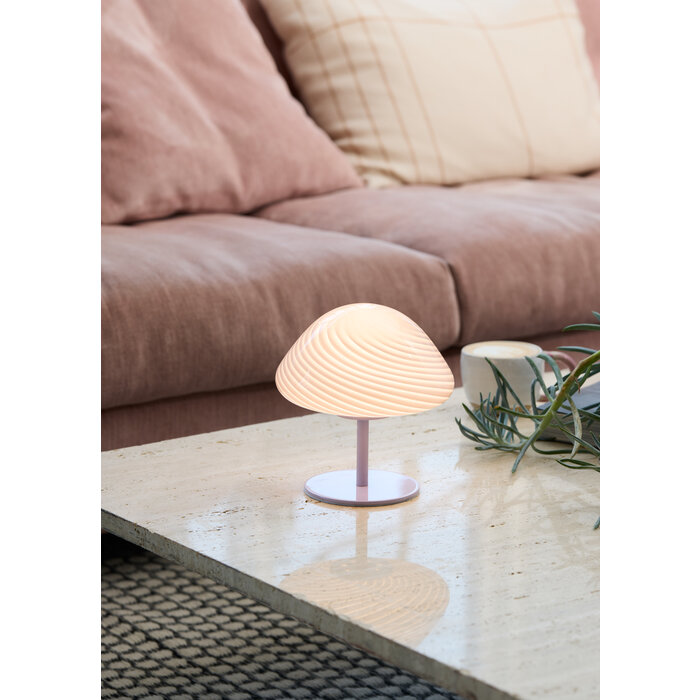Malvina - Mini Mushroom Table Lamp - Purple