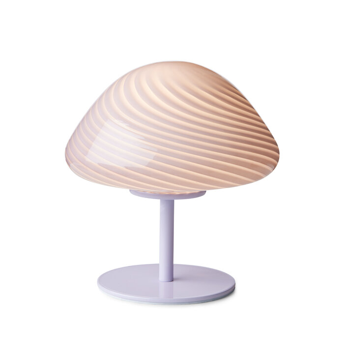 Malvina - Mini Mushroom Table Lamp - Purple