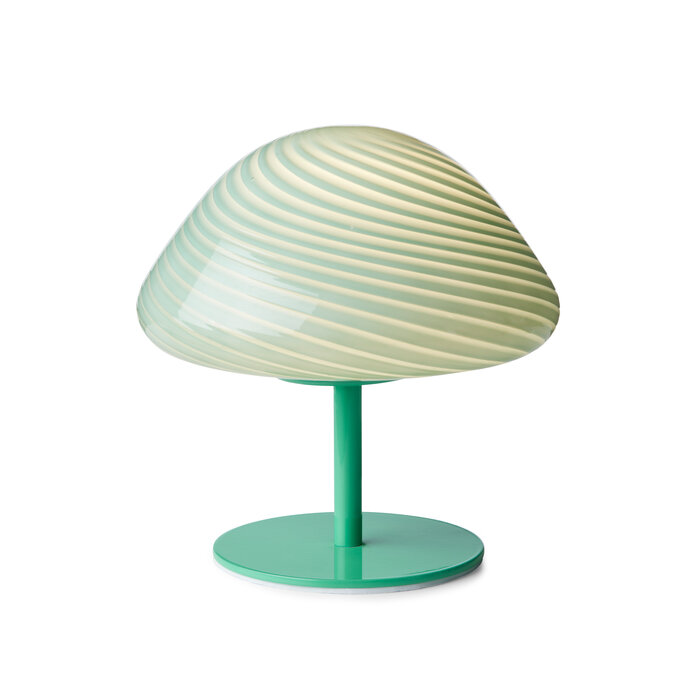 Malvina - Mini Mushroom Table Lamp - Turquoise