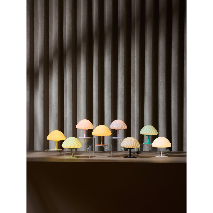 Malvina - Mini Mushroom Table Lamp - Turquoise
