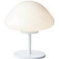 Malvina - Mini Mushroom Table Lamp - White