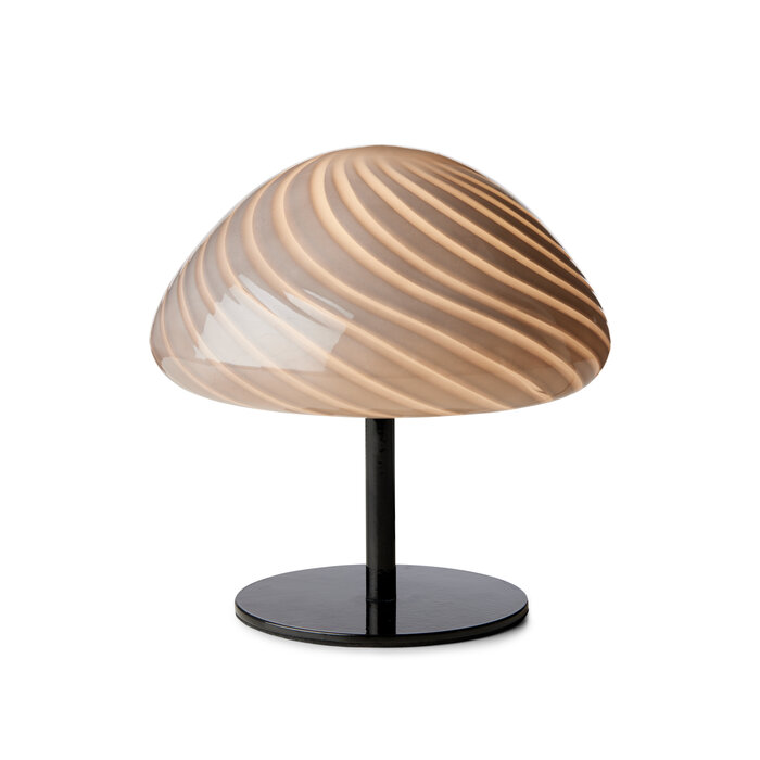 Malvina - Mini Mushroom Table Lamp - Black