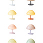 Malvina - Mini Mushroom Table Lamp - Cream