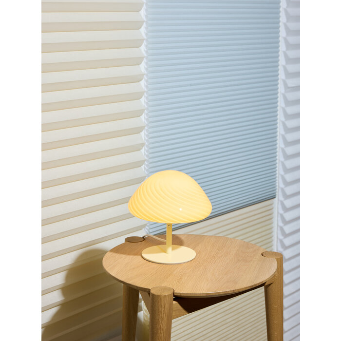 Malvina - Mini Mushroom Table Lamp - Cream