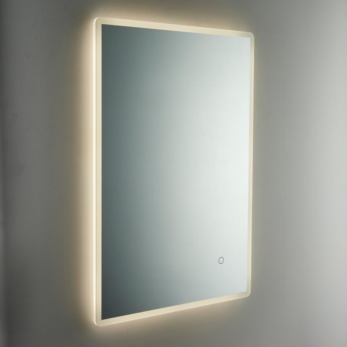 Ronan – Contemporary LED Bathroom Mirror with Demister & CCT Lighting