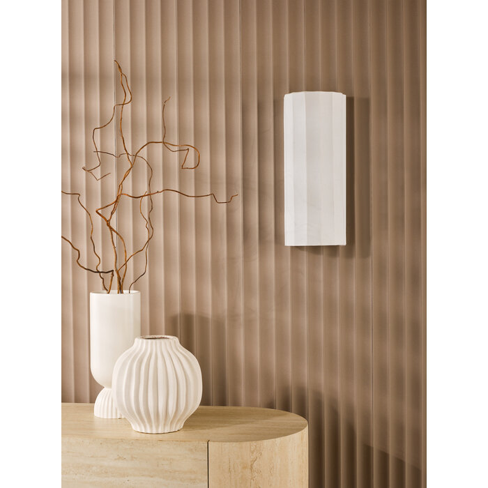 Drift -  Scalloped Minimalist Wall Light