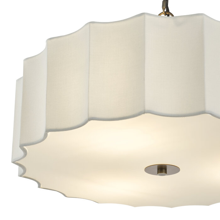 Drift - Scalloped Minimalist Pendant Light
