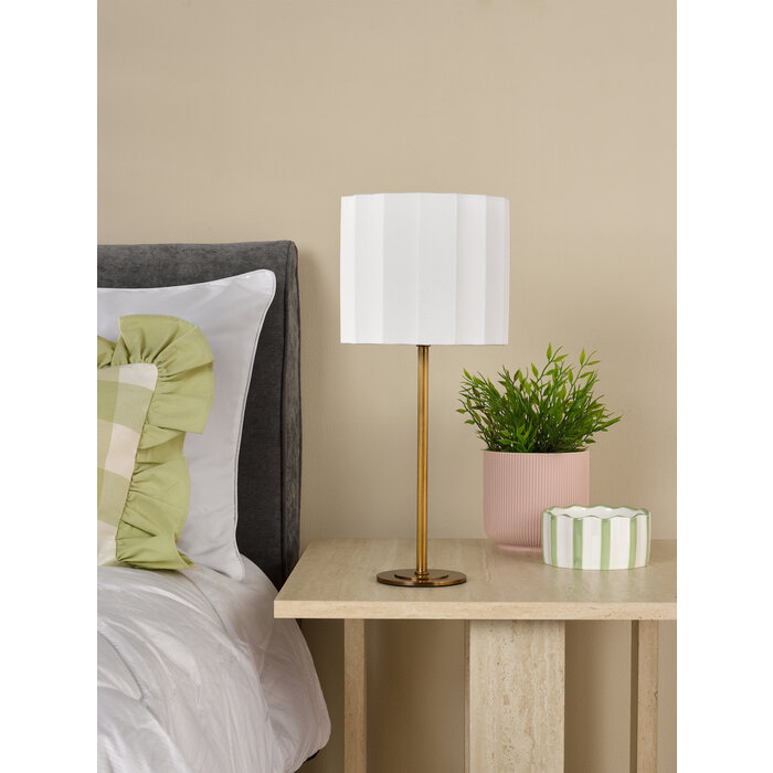 Drift - Scalloped Minimalist Table Lamp