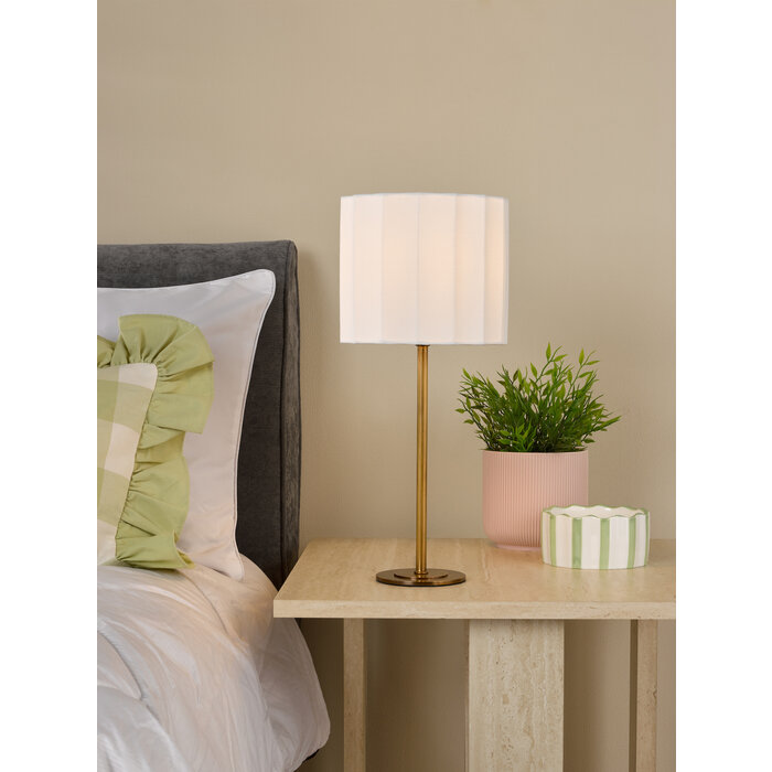 Drift - Scalloped Minimalist Table Lamp