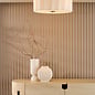 Drift - Scalloped Minimalist Flush Ceiling Light