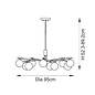 Maren - Mid Century Modern Ceiling Light