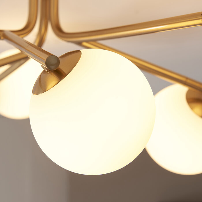 Maren - Mid Century Ceiling Semi Flush Light - Semi Flush