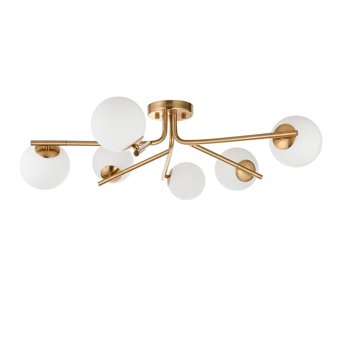 Maren - Mid Century Ceiling Semi Flush Light - Semi Flush
