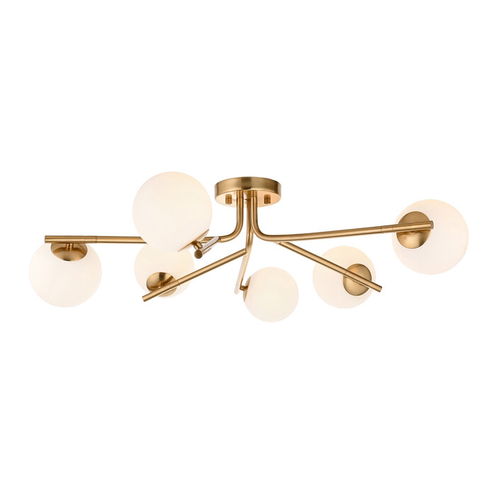 Maren - Mid Century Ceiling Semi Flush Light - Semi Flush