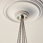Una - 7 Light Cluster Light - Dining Room & Staircase Chandelier - Polished Nickel