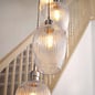 Bettina - 13 Light Cascading Staircase Pendant Chandelier - Antique Brass