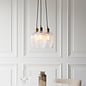Bettina - 3 Light Cluster Light Pendant - Antique Brass