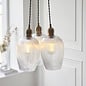 Bettina - 3 Light Cluster Light Pendant - Antique Brass
