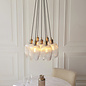 Bettina - 7 Light Cluster Light - Dining Room & Staircase Chandelier - Antique Brass