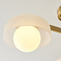 Caldera - Mid Century Modern Semi Flush Ceiling Light