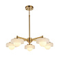 Caldera - Large Mid Century Modern Semi Flush Ceiling Light