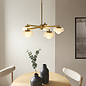 Caldera - Large Mid Century Modern Semi Flush Ceiling Light