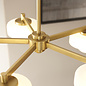 Caldera - Large Mid Century Modern Semi Flush Ceiling Light