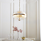 Ferna - Ribbed Glass Dining Room Pendant Light