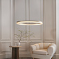 Alsen - Modern Brass Ring Pendant Light