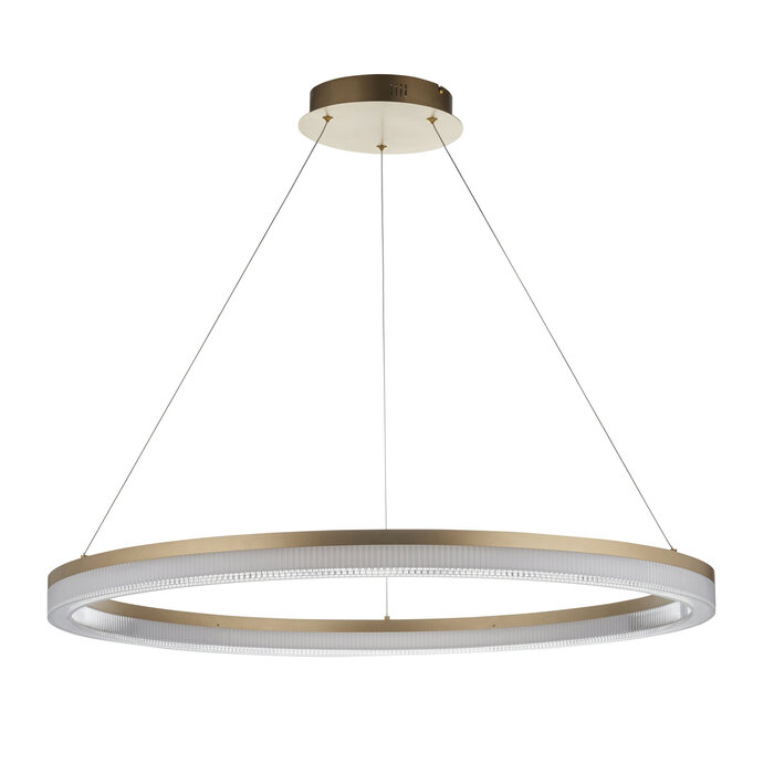 Alsen - Modern Brass Ring Pendant Light