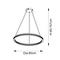 Alsen - Modern Brass Ring Pendant Light