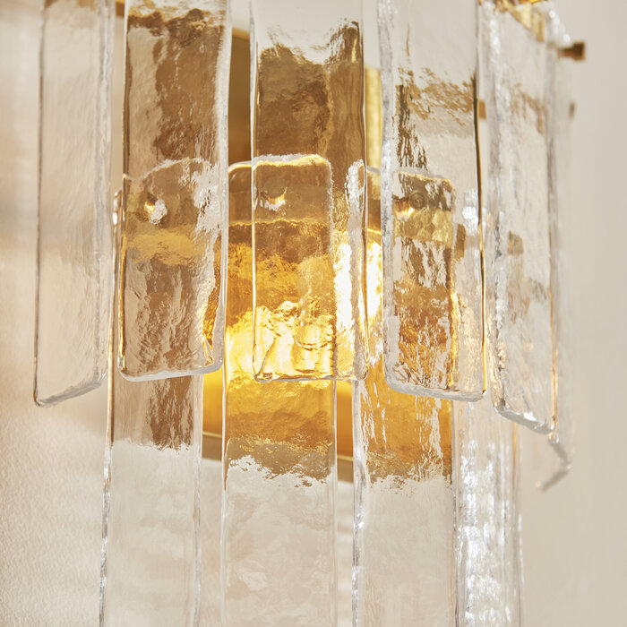Liora - Vintage Venetian Style Glass Wall Light